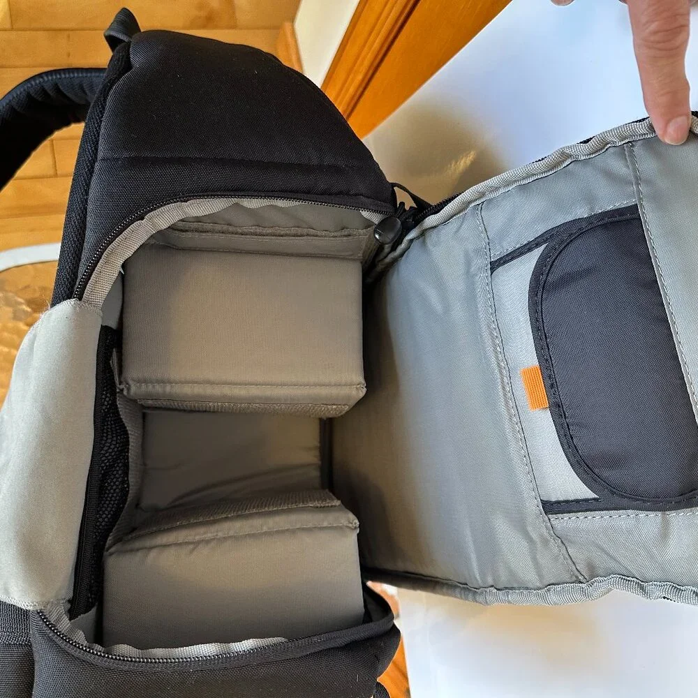 Lowenpro - Camera Sling Backpack - Grey/Black - Large